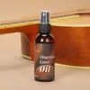 Aceite para Mantenimiento de Guitarra, Aceite para Cuidado de Cuerdas, Pasta Pulidora de Cera de Abejas, Aceite de Limón para Cuerdas y Diapasón, Kit de Limpieza y Eliminación de Óxido