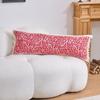 Yimanqiyun Almofada Jacquard Multicor para Sofá Sala de Estar Almofada Longa para Dormir Perna Almofada de Cabeceira Canto da Janela Almofada de Costas