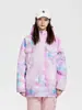 Chaqueta de Esquí Suprema para Mujer, Impermeable, Engrosada, Cálida, Chaqueta Profesional para Snowboard, Ropa Exterior de Nicho Estilo Americano para Doble Tabla de Hombres