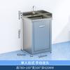 Fregadero comercial de acero inoxidable fregadero simple doble fregadero de pedal de inducción para quirófano piscina de purificación de laboratorio