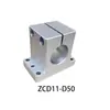 Componente de Instalación del Mecanismo Bloque de Fijación del Eje Óptico ZCD11-D35 Soporte del Eje de Guía ZCD11-D50 YIHEDA