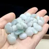 Bolsa de Dinheiro Pequena de Jade Natural Grau A Acessórios Atacado, Bolsa da Fortuna de Jade DIY Feito à Mão Pulseira Pequeno Pingente Charme de Jade