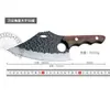 En stock Acero Inoxidable Filoso Cuchillo para Sacrificar Peces Cuchillo de Cocina para Carne Cuchillo Doméstico para Cortar Cuchillo para Frutas Cuchillo de Anillo Venta al por Mayor