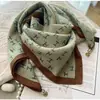 Bufanda Cuadrada Cálida de Nuevo Estilo 2024 con Hebilla Magnética, Bufanda Triangular de Seda, Bufanda de Algodón para Mujer, Bufanda Elegante para Cuello para Primavera, Otoño e Invierno, Versátil y Elegante