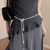 Corrente de Cintura com Borla de Borboleta Estilo Coreano Feminina 2026 Novo Estilo Nicho Luxo Leve Cinturão Toque de Alto Padrão Decoração Cincher de Cintura para Saia