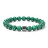 Pulsera de Cuentas de Moda de Piedra Ojo de Tigre de 8 mm Más Vendida de Amazon Pulsera Clásica Magnética para Hombre Pulsera Transfronteriza