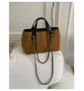 Bolso Bandolera de Cadena Retro Simple Gran Capacidad Nuevo de Moda Versátil Bolso de Hombro de Gama Alta Bolso de Mano para Viajero