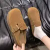 Zapatos Birkenstock para Mujer 2026 Primavera y Otoño Nuevo Estilo Slip-On Perezoso Exterior Moda Versátil Chanclas Birkenstock