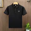 Camisa Polo Jiangfu para Hombre de Manga Corta de Alta Gama con Cuello Camisero 2026 Nuevo Estilo de Verano Bordada de Media Manga Ropa para Hombre Lujo Ligero