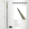Como Conjunto de Pincéis para Nail Art para Salões de Unhas, Especializado para Pintura Degradê, Desenho de Pétalas, Desenho de Flores e Desenho de Linhas, Pincéis de Nail Art Multifuncionais