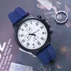 Relojes estudiantiles transfronterizos en stock para hombre al por mayor casual decorativos comercio exterior estudiantil simple de cuarzo correa de silicona relojes para hombre