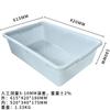 Bandeja de Hielo de Plástico para Alimentos Personalizada Cuenco Fresco Congelado de Supermercado Marco de Carga para Clasificación Cubeta Grande de Plástico Rectangular Plástico de Seguridad Aeroportuaria