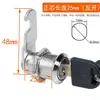 Cilindro de Fechadura de Armário, Fechadura de Porta de Armário de Funcionário, Fechadura de Came Tipo Universal para Caixa de Correio, Fechadura de Armário de Metal para Estudantes
