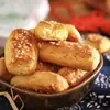Biscoitos Crocantes Artesanais Veganos Frutas do Nordeste à Moda Antiga Sem Ovos Leite Doces Tradicionais Lanches Budistas 500g