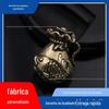 Pingente de Bolsa de Carpa Sólida de Cobre Pingente Celebridade Cibernética Ao Vivo Pingente Rico da Geração DIY Pingente de Chaveiro Pingente de Bagagem