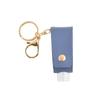 Hot Spot T-shaped PU Leather Keychain Ornamentos Pendurado Desinfetante de Mãos Free Leather Case Desinfecção Desinfetante de Mãos Free Bottle Leather Case