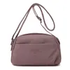 Nova Bolsa Transversal Multicamadas para Mulheres, Bolsa de Ombro em Tecido Oxford, Bolsa Pequena Leve, Bolsa de Lona para Outono, Bolsa Repelente à Água para o Dia a Dia