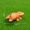 Novo produto transfronteiriço: miniaturas realistas de dinossauros, adoráveis enfeites de animais, acessórios de decoração DIY para paisagismo de jardins e miniaturas de paisagens