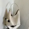 Bolso tote tejido de estilo casual vintage transfronterizo 2026 para mujer, gran capacidad, bolso de hombro y para debajo del brazo a la moda para ir al trabajo