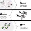 70% de descuento Accesorios de Herrajes para Puertas Mariposa Apilables Riel Deslizante para Armario, Gabinete, Librero, Montaje Lateral, Inserto Deslizante Oculto, Riel para Puerta Giratoria