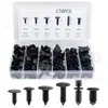 Caja de 170 Piezas Clips Clips Universales para Maletero Clips de Sellado Dentados Remache para Techo Clips para Coche