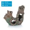Novos Ornamentos de Paisagem para Aquário com Raízes e Buracos de Árvore Decoração de Resina para Aquário Cena Buraco de Fuga para Peixes e Camarões rochas para descanso