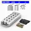 Placa de Confluência da Válvula Solenoide 4v310 Base da Válvula de Gás Placa de Válvula Fixa 4v210 Acessórios para Cilindro Pneumático Placa Defletora 100m