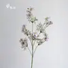 Encantadoras Flores de Hierba de Semilla Negra Artificiales para Arreglos Florales de Salón de Bodas, Decoración Suave, Escaparate y Decoraciones Florales Transfronterizas
