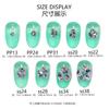 Rhinestones Swarovski 1088 para Uñas Cristales Brillantes Sencillos Rhinestones Blancos Puntiagudos Decoraciones para Uñas Accesorios para Uñas