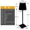 Chunyan nuevo estilo faro diseñador luz nocturna lámpara de mesa decorativa viento ins pata alta portátil recargable lámpara de camping