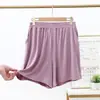 Pantalones Cortos de Bolsillo de Modal Estilo Coreano Verano 2022 Pantalones de Pijama Finos para el Hogar Talla Grande Sueltos de Pierna Ancha