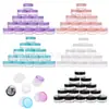 Frasco redondo negro para crema de 10 g, recipiente redondo para crema facial, botella dispensadora de esmalte de uñas, caja para polvos de 10 ml, caja para sombras de ojos, botella para mascarilla facial
