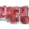 ¡Guau! Bolsas de Plástico Rojas Engrosadas Personalizadas, Bolsas Tipo Chaleco al por Mayor, Bolsas de Tote para Empaque para Llevar Exportadas a Sudamérica