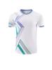 Tops de Tenis y Bádminton Personalizados al Por Mayor Extremadamente Rápidos para Hombres y Mujeres, Ropa Deportiva de Campus de Manga Corta Absorbente del Sudor de Secado Rápido, Transpirable