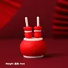 Meninos e Meninas Lua Cheia 100 Dias Decoração de Bolo Enfeites Desenho Animado Garrafa Zodíaco Cobra Mesa de Sobremesa para Bebê Decoração Plug-In