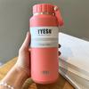Nueva Taza Termo de Gran Capacidad Tyeso Tai Shuo para Deportes al Aire Libre Hervidor de Agua Portátil de Acero Inoxidable 304 Taza de Agua de Fácil Extracción