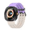 Correa de silicona oficial para Samsung Watch7 Ultra, correa de silicona marina para reloj Ultra.