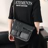 Nova Bolsa Crossbody Retrô, Bolsa Mensageiro, Bolsa Masculina Estilo Coreano, Bolsa de Ombro Casual, Mochila Casual, Bolsa Masculina Moderna