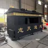 Incinerador grande, incinerador para quemar oro, incinerador para quemar papel del templo, incinerador de lingotes, incinerador de área escénica, incinerador de salón budista