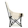 Silla reclinable de respaldo alto con forma de luna, plegable, para acampar al aire libre, portátil, multifuncional, para el hogar y la pesca.