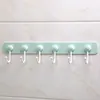 Gancho Suporta Carga Forte Banheiro Sem Furos Cabide Montagem na Parede Na Parede Gancho Sem Costura Cabide de Roupa Gancho Adesivo para Roupa