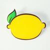 Lindo Broche de Zanahoria Pin de Dibujos Animados de Frutas Insignia de Alumno Plátano Cereza Fresa Manzana Sandía