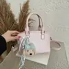 2026 Nova Moda Cor Sólida Estrela Casual Simples Bolsa de Ombro Transversal Bolsa de Mão de Grande Capacidade para o Trabalho Bolsa Saco