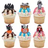 Adornos para Pasteles de Halloween Transfronterizos Decoración para Fiestas Inserciones Cumpleaños Fiesta Infantil Nuevo Anillo Anillo