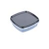 Caja de plástico desechable sellada para comida para mascotas, transparente, 250 ml, para gatos y perros, refrigerada