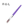 Pincel de Lábios com Cabo Roxo, Pincel para Maquiagem Labial, Mini Pincel de Lábios com Cabo Curto, Também Pode Ser Usado para Delineador Superior Pincel de Lábios 6.4