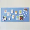 Pegatinas de Pared de Tablero de Fieltro Atmósfera Pared de Fotos Polaroid Autoadhesivas Sin Clavos Decoración de Pared Tablón de Anuncios Mensaje Tablero de Corcho