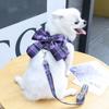 Perro Gato Mascota Chaleco JK Correa de Tracción Ropa Teddy Mejor que Falda de Panda Correa de Pecho para Perro Suministros de Correa para Pasear Perros