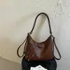 Bolsa Multifuncional Feminina 2026 Nova Outono Mochila Retro de Alta Qualidade Bolsa de Ombro Transversal Leve para Viagem