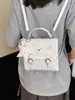 Transfronterizo 2026 Verano Nueva Moda Dulce Simple Bolso Cuadrado Pequeño de un Solo Hombro Mochila Casual de Dibujos Animados de Nicho